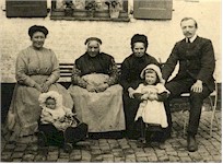 Familie De Baets in 1911