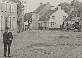 Adegem Dorp omstreeks 1906