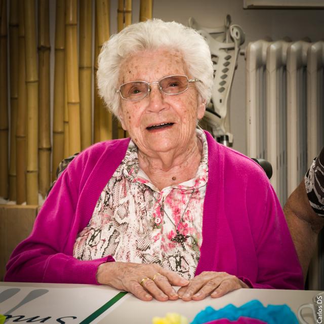 Tante Aline is 109 !